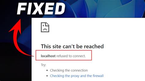 localhost 11501 windows 10|Localhost refused to connect: Here’s how to fix it.